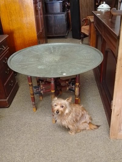 Large Antique Indian Coffee Table