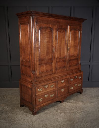 18th Century Oak Housekeepers Cupboard