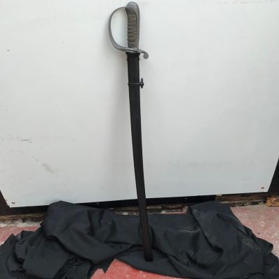 1825  SWORD & SCABBARD HEAVY CAVALARY