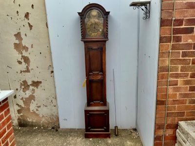 MAPPIN & WEBB LONDON LONG CASED OAK CLOCK