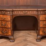 Waring And Gillows Knee Hole Desk SAI2577 Mahogany Antique Desks