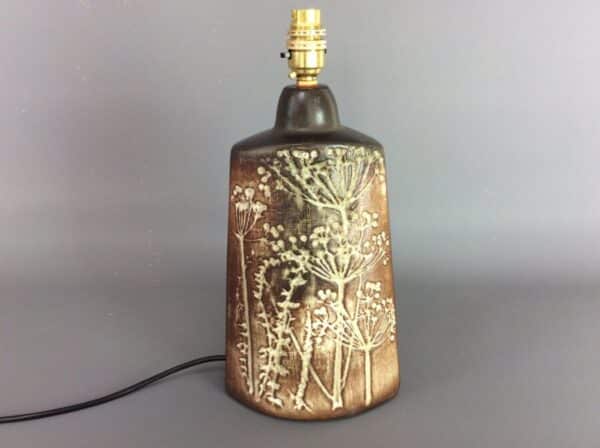 Tremaen Cornish Studio Pottery Lamp Base