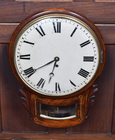 Victorian Single Fusee Wall Clock SAI3733