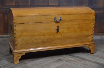 Victorian Dome Top Oak Storage / Blanket Box SAI3200