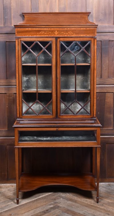 Edwardian Bijouterie/ Display Cabinet SAI3759