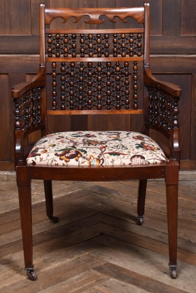 Edwardian Moorish Armchair SAI3739