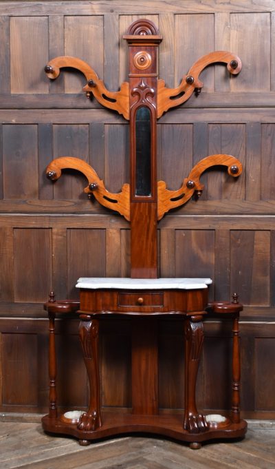 Victorian Mahogany Hall Stand SAI3743