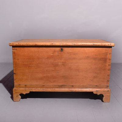 William IV Yellow Pine Blanket Box