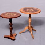 Two Italian Circular Occasional Tables 20th century Antique Tables
