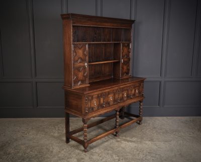 Geometrical Oak Dresser