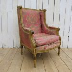 Antique French Wingback Armchair Antique Chairs