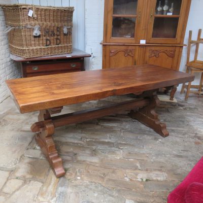 French Oak Refectory Dining Table