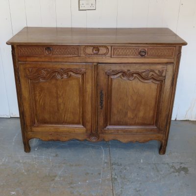 Antique French Oak Buffet Sideboard