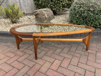 Mid Century 'Teardrop' Coffee Table by Stonehill