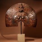 Impressive Theyyam Dancers Headdress, Kerala India, circa 1920 Mask Antique Art