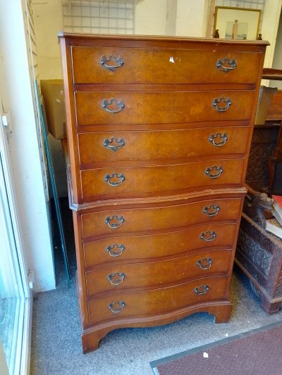Good 1920's Georgian Style Tallboy Chest