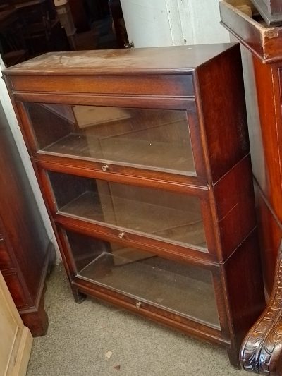 1920's Stacking Oak Bookcase Cabinet