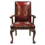 18thc Library Desk Chair Antique Chairs