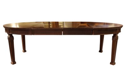 19thc Mahogany Dining Table