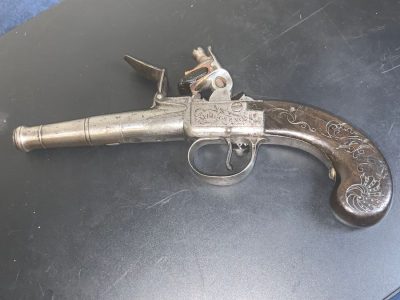 FLINTLOCK QUEEN ANN PISTOL