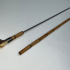 GENTLEMAN’s WALKING STICK SWORD STICK. Antique Collectibles