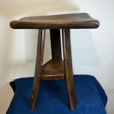 17th Century Oak Cricket Stool