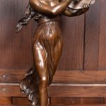 Bronze Figure “Danseuse Au Tambourine” (dancer With Tambourine) SAI3778 antique bronze Antique Sculptures