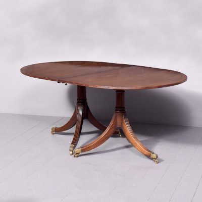 Regency Style Mahogany Dining Table