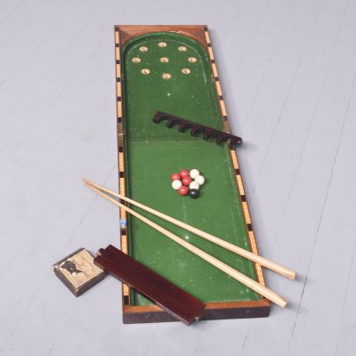 Mahogany Folding Billiard Table