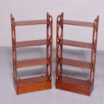 Pair of Chippendale Style Wall Cabinets Antique Cabinet Antique Cabinets