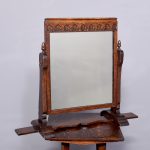 Unusual oak Arts and Crafts style Dressing Mirror Antique Mirrors