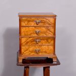 Miniature Walnut Chest of Drawers 19th century Antique Chest Of Drawers