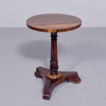 Regency Period Quality Rosewood Wine or Occasional Table Antique Furniture