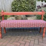 Victorian Tavern Bench hall bench Antique Benches