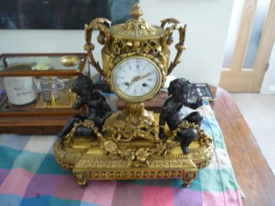 French ,Ormolou, Clock of large proportions.