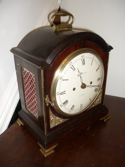 Georgian, Verge Eacapement,  Bracket Clock.