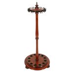 Early Victorian Mahogany Billiard/Snooker Cue Stand Antique Collectibles