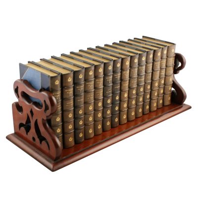 Mid Victorian Mahogany Book Tray/Carrier