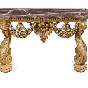 William Kent Style Giltwood Side Table Antique Furniture
