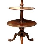 George III Cuban Mahogany Dumb Waiter Antique Tables