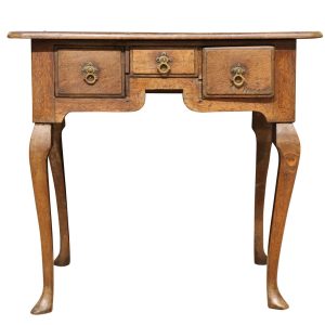 George III Oak Lowboy Antique Tables