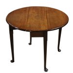 Georgian Mahogany Drop Leaf Table Antique Tables