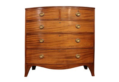 Mahogany Bowfronted Chest of Drawers