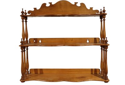 Set of Satinbirch Hanging Shelves