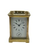 Fantastic Antique French alarm Carriage Clock â 8-Day Carriage Clock C1890 carriage clock Antique Clocks