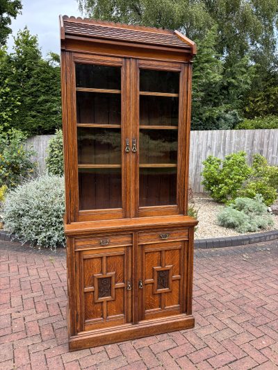 Arts & Crafts Oak Bookcase