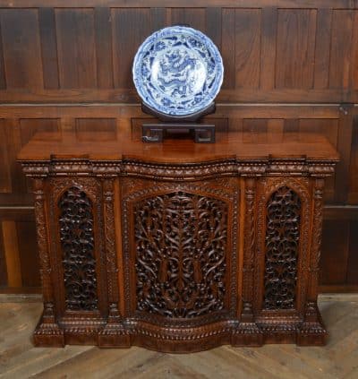 Victorian Padouk Carved Sideboard SAI3129