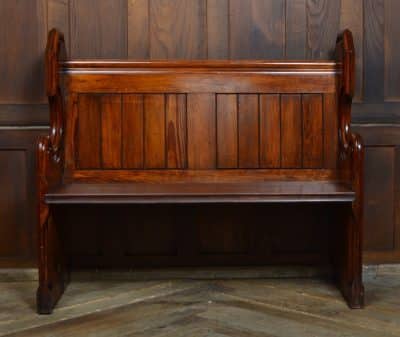 Victorian Pitch Pine Church Pew SAI3104
