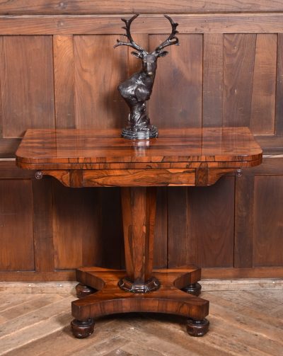 Victorian Rosewood Fold-over Card Table SAI3783