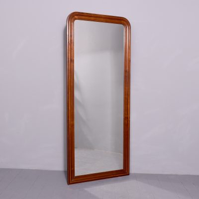 Impressive tall mahogany framed Victorian Pier mirror